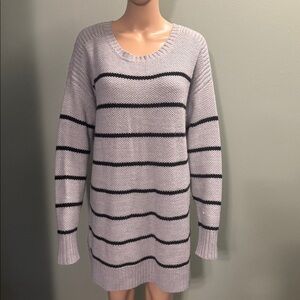 a.n.a Gray Knit Sweater size XL